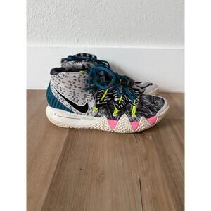 Men’s Nike Kybrid S2 “What The” Neon 2020 High Top Sneaker Size 9